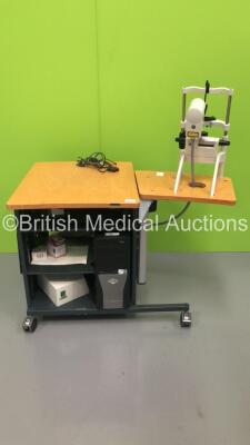 Heidelberg Engineering HRTi Tomography System on Table (HDD Removed)