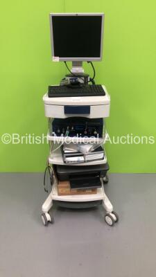 CNSystems Task-Force Haemodynamic Monitor on Stand with Monitor and Accessories (HDD REMOVED)