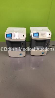 2 x Longfian Scitech JAY-10 Oxygen Concentrators (Both Power Up - Missing Side Panels)