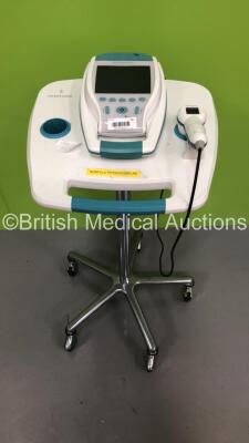 Verathon BVI 9400 Bladder Scanner Ref 0570-0190 on Stand with Battery and Probe (No Power - Suspect Flat Battery)