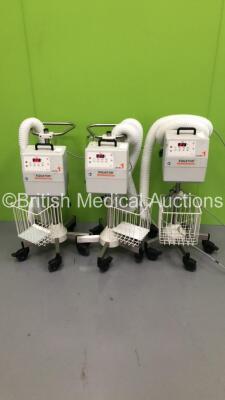 3 x Smiths Level 1 Equator Convective Warming Units with Hoses (All Powers Up) **STOCK PHOTO USED*