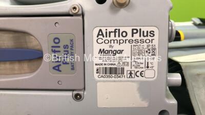 4 x Mangar Camel & Elk Airflo Plus Compressors with 4x Hoses and 4 x Mangar ELK Emergency Lifting Cushions *SN CA035003471, CA035004272, CA035004115, CA035006255* - 4