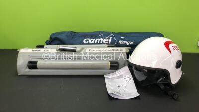 2 x Mangar ELK Emergency Lifting Cushions and 1 x Doctor Protective Helmet