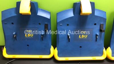 4 x Laerdal 20g LSU Wall Brackets Ref 782600 with Cut Power Cords *78231437256 - 78271437465 - 78441543498 - 78071644750* - 2