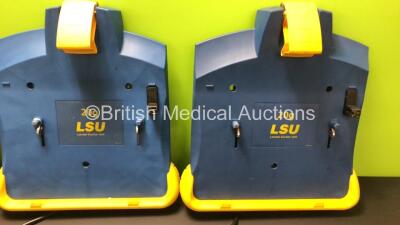 4 x Laerdal 20g LSU Wall Brackets Ref 782600 with Cut Power Cords *78200813208 - 78271437508 - NA - NA* - 3