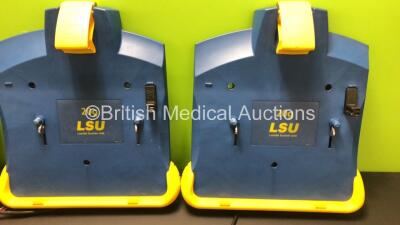 4 x Laerdal 20g LSU Wall Brackets Ref 782600 with Cut Power Cords *78081644818 - 78071540309 - 78211437094 - 78071540291* - 3