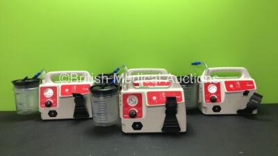 4 x Sscor Inc Ref 2310BV-230 Suction Units with Suction Cups (All Power Up) *SN G01483, G04091, G04155, G03860*