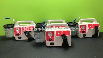 4 x Sscor Inc Ref 2310BV-230 Suction Units with Suction Cups (All Power Up) *SN G04117, G04026, G04429, G03508*