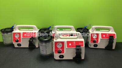 4 x Sscor Inc Ref 2310BV-230 Suction Units with Suction Cups (All Power Up) *SN G03970, G03076, G04313, G03933*