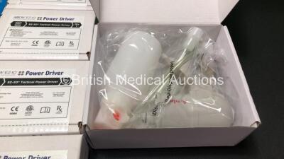 Mixed Lot Including Braun ThermoScan Ear Thermometers, OxyWatch Fingertip Pulse Oximeters and EZ-IO Power Drivers *SN 20190613, 200708703395, 200708704917, 200708704928, N28224, N03625, N27636, N33181, N03651* - 4