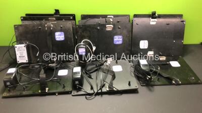 13 x Mangar Airflo Stowage Boards with with 4 x Airflo Plus Chargers and 6 Airflo Chargers