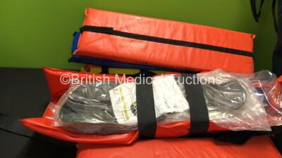 Mixed Lot Including Traction Splints, 1 x Mangar Camel Mattress with Controller and 2 x MEDesign Patient Handling Slings - 2