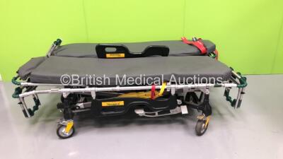 2 x Ferno Pegasus Ambulance Stretchers with Mattresses (Both Hydraulics Tested Working)