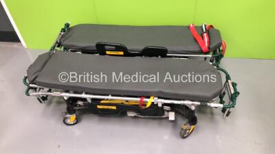 2 x Ferno Pegasus Ambulance Stretchers with Mattresses (Both Hydraulics Tested Working) - 3