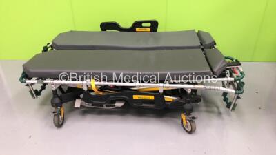 2 x Ferno Pegasus Ambulance Stretchers with Mattresses (Both Hydraulics Tested Working)