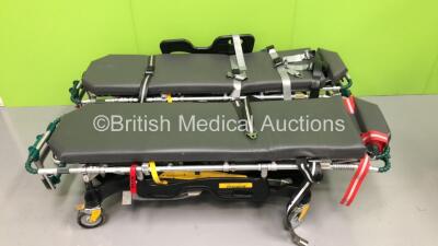 2 x Ferno Pegasus Ambulance Stretchers with Mattresses (Both Hydraulics Tested Working) - 2