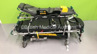 2 x Ferno Pegasus Ambulance Stretchers with Mattresses (Both Hydraulics Tested Working) - 2