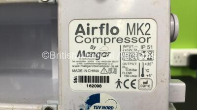 9 x Mangar Airflo MK 2 Compressors and 2 x Camel & Elk Airflo Plus Compressors - 4