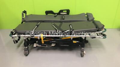 2 x Ferno Pegasus Ambulance Stretchers with Mattresses (Both Hydraulics Tested Working) *S/N PEG5256 / PEG3638*