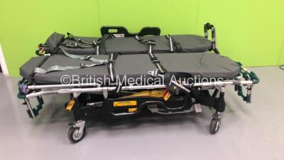 2 x Ferno Pegasus Ambulance Stretchers with Mattresses (Both Hydraulics Tested Working) *S/N PEG3318 / PEG4821**