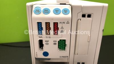 Datex-Ohmeda Compact Anaesthesia Monitor with E-PRESTN Multiparameter Module with SPO2, NIBP, T1-T2, P1-P2 and ECG Options (Powers Up, Scratched Casing - See Photo) *6497822 / 6495496* - 3