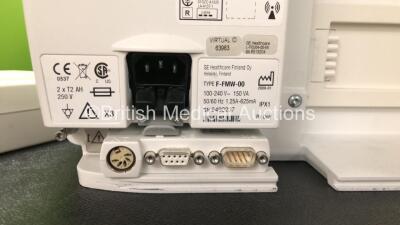 Datex-Ohmeda Compact Anaesthesia Monitor with E-PRESTN Multiparameter Module with SPO2, NIBP, T1-T2, P1-P2 and ECG Options (Powers Up) *6490237, 6495319* - 4