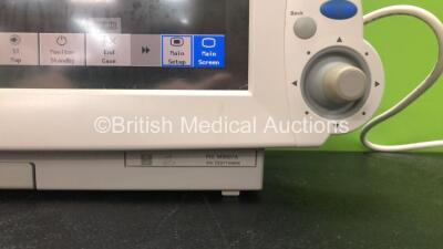 Philips IntelliVue M8007A MP70 Touch Screen Patient Monitor with 1 x Philips M3001A Module Including ECG, SpO2, NBP, Temp and Press Options (Powers Up) *Mfd 07-2006* *SN DE61744504* - 2