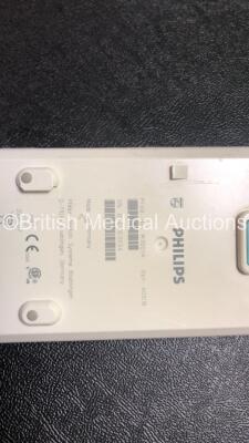 Philips IntelliVue M8007A MP70 Touch Screen Patient Monitor with 1 x Philips M3001A Module Including ECG, SpO2, NBP, Temp and Press Options (Powers Up) *Mfd 07-2006* *SN DE61744506* - 4