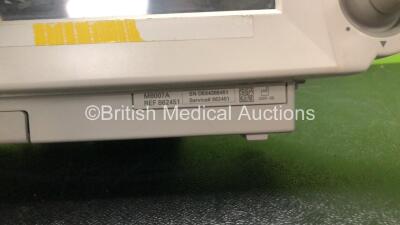 Philips IntelliVue MP70 Anesthesia Touch Screen Patient Monitor Software Version H.15.45 *Mfd 02-2007* with 1 x Philips IntelliVue X2 Handheld Patient Monitor Software Version G.01.80 Including ECG, SpO2, NBP, Temp and Press Options *Mfd 10-2011* (Powers - 6