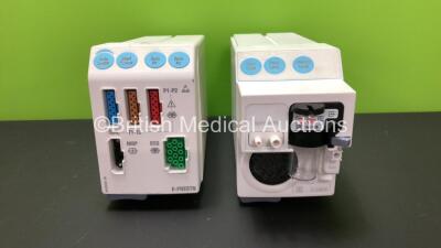 1 x GE E-CAiOV-00 Gas Module with Spirometry and D-Fend Water Trap * Mfd Feb 2010 * and 1 x GE E-PRESTN -00 Module *Mfd 2010*