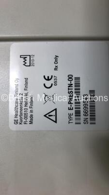 1 x GE E-CAiOV-00 Gas Module with Spirometry and D-Fend Water Trap * Mfd Feb 2010 * and 1 x GE E-PRESTN -00 Module *Mfd 2010* - 3