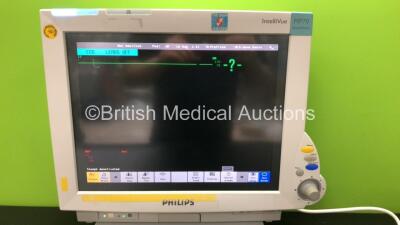 Philips IntelliVue MP70 Anesthesia Touch Screen Patient Monitor Software Version G.01.67 *Mfd 03-2009** with 1 x Philips IntelliVue X2 Handheld Patient Monitor Software Version J.04.95 Including ECG, SpO2, NBP, Temp and Press Options and 1 x Philips Intel - 2