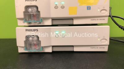 4 x Philips IntelliVue G5 M1019A Gas Modules (All Power Up) *SN ASFN-0183, ASFN-0192, ASAH-0064, ASEC-0153* *C* - 2