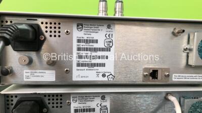 2 x Philips IntelliVue G5 M1019A Gas Modules (All Power Up) *SN ASFN-0182, ASAC-0070* *C* - 2