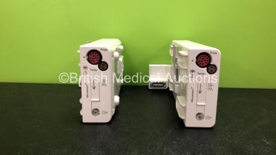 2 x Philips M3015A Microstream CO2 Modules *Mfd 08-2018, 06-2019 (refurbished)* *SN DE455C0624, DE43548928* *C*