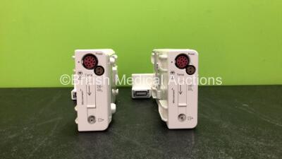 2 x Philips M3015A Microstream CO2 Modules *Mfd 05-2017, 05-2019 (refurbished)* *SN DE455A9676, DE43511739* *C*