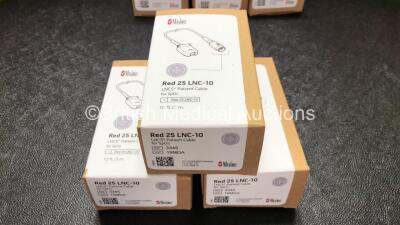 Large Quantity of Masimo Ref 4105 RD to LNC Adapter Cables and Masimo Ref 3345 LNCS Patient Cables for SpO2 *All Unused in Box* *C* - 3