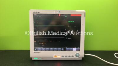 Mindray BeneView T8 Patient Monitor with 1 x Mindray BeneView T1 Patient Monitor Including ECG, SpO2, MP1, IBP, T1, T2 and NIBP Options, 1 x Mindray CO2 Module (Powers Up) *Mfd 04-2009* *SN FB28000958, CFD28228794, CF94103039*