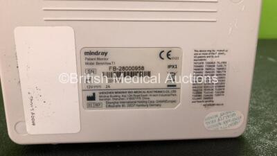 Mindray BeneView T8 Patient Monitor with 1 x Mindray BeneView T1 Patient Monitor Including ECG, SpO2, MP1, IBP, T1, T2 and NIBP Options, 1 x Mindray CO2 Module (Powers Up) *Mfd 04-2009* *SN FB28000958, CFD28228794, CF94103039* - 5