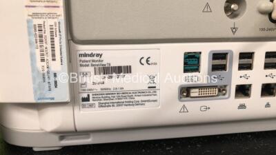 Mindray BeneView T8 Patient Monitor with 1 x Mindray BeneView T1 Patient Monitor Including ECG, SpO2, MP1, IBP, T1, T2 and NIBP Options, 1 x Mindray CO2 Module (Powers Up) *Mfd 09-2012* *SN CFD27228274, FB28000966, CF29112751* - 8