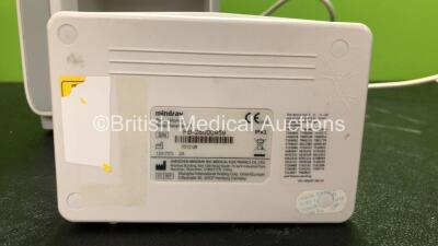 Mindray BeneView T8 Patient Monitor with 1 x Mindray BeneView T1 Patient Monitor Including ECG, SpO2, MP1, IBP, T1, T2 and NIBP Options, 1 x Mindray CO2 Module (Powers Up) *Mfd 09-2012* *SN CF29112750, CFD28228748, FB28000959* - 5