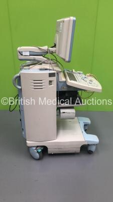 Hitachi EUB-7500 Ultrasound Scanner *S/N KE12219703* with 2 x Transducers / Probes (EUP-053T and EUP-C715) and Sony UP-D897MD Video Graphic Printer (HDD REMOVED) - 10