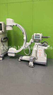 GE Flexi View 8000 Mobile X-Ray C-Arm *S/N 6454PU3* **Mfd 07/2005** with Dual Image Intensifier and Sony Video Graphic Printer UP-980CE (HDD REMOVED) - 5