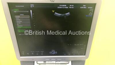 GE Voluson S8 Flat Screen Ultrasound Scanner Ref 5451540 *S/N 234447SU1* **Mfd 10/2013** Software Version 12.0.0 with 3 x Transducers / Probes (E8C-RE Ref 5318734 *Mfd 11/2013* / RAB 4-8-RS Ref H45021L *Mfd 08/2019* and C1-5-RS Ref 5384874 *Mfd 08/2013*) - 14