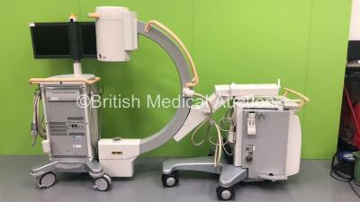 Philips BV Endura Mobile X-Ray C-Arm *S/N 820201006663* **Mfd 06/2010** with Dual Flat Screen Image Intensifier (HDD REMOVED)
