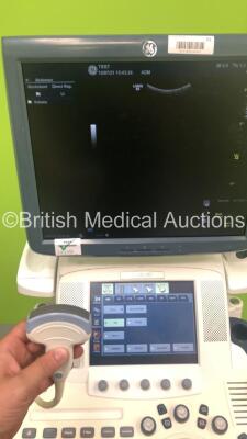 GE Logiq E9 Flat Screen Ultrasound Scanner Model 5205000-4 *S/N 105854US4* **Mfd 06/2011** Software Version R3.1.2 with 3 x Transducers / Probes (C1-5-D Ref 5261135 *Mfd 09/2016* / ML6-15-D Ref 5199103 *Mfd 06/2012* and 9L-D Ref 5194432 *Mfd 07/2014*) an - 11