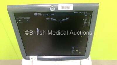 GE Logiq E9 Flat Screen Ultrasound Scanner Model 5205000-4 *S/N 105854US4* **Mfd 06/2011** Software Version R3.1.2 with 3 x Transducers / Probes (C1-5-D Ref 5261135 *Mfd 09/2016* / ML6-15-D Ref 5199103 *Mfd 06/2012* and 9L-D Ref 5194432 *Mfd 07/2014*) an - 12