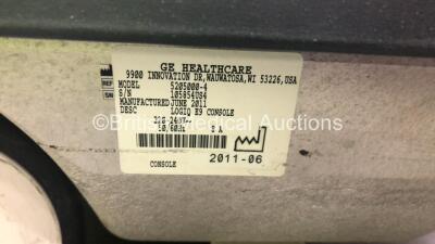 GE Logiq E9 Flat Screen Ultrasound Scanner Model 5205000-4 *S/N 105854US4* **Mfd 06/2011** Software Version R3.1.2 with 3 x Transducers / Probes (C1-5-D Ref 5261135 *Mfd 09/2016* / ML6-15-D Ref 5199103 *Mfd 06/2012* and 9L-D Ref 5194432 *Mfd 07/2014*) an - 19