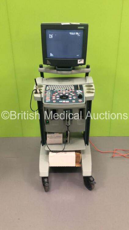 BK Medical Hawk 2102 EXL Ultrasound Scanner *S/N 2003 - 1845379* with 1 x Transducer / Probe (Type 8663 5-8 MFI) and Sony UP-895MD Video Graphic Printer (Powers Up) (C)