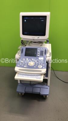 Aloka ProSound Alpha 10 Ultrasound Scanner *S/N M01283* **Mfd 2007** (Powers Up - Marks on Trims - See Pictures)